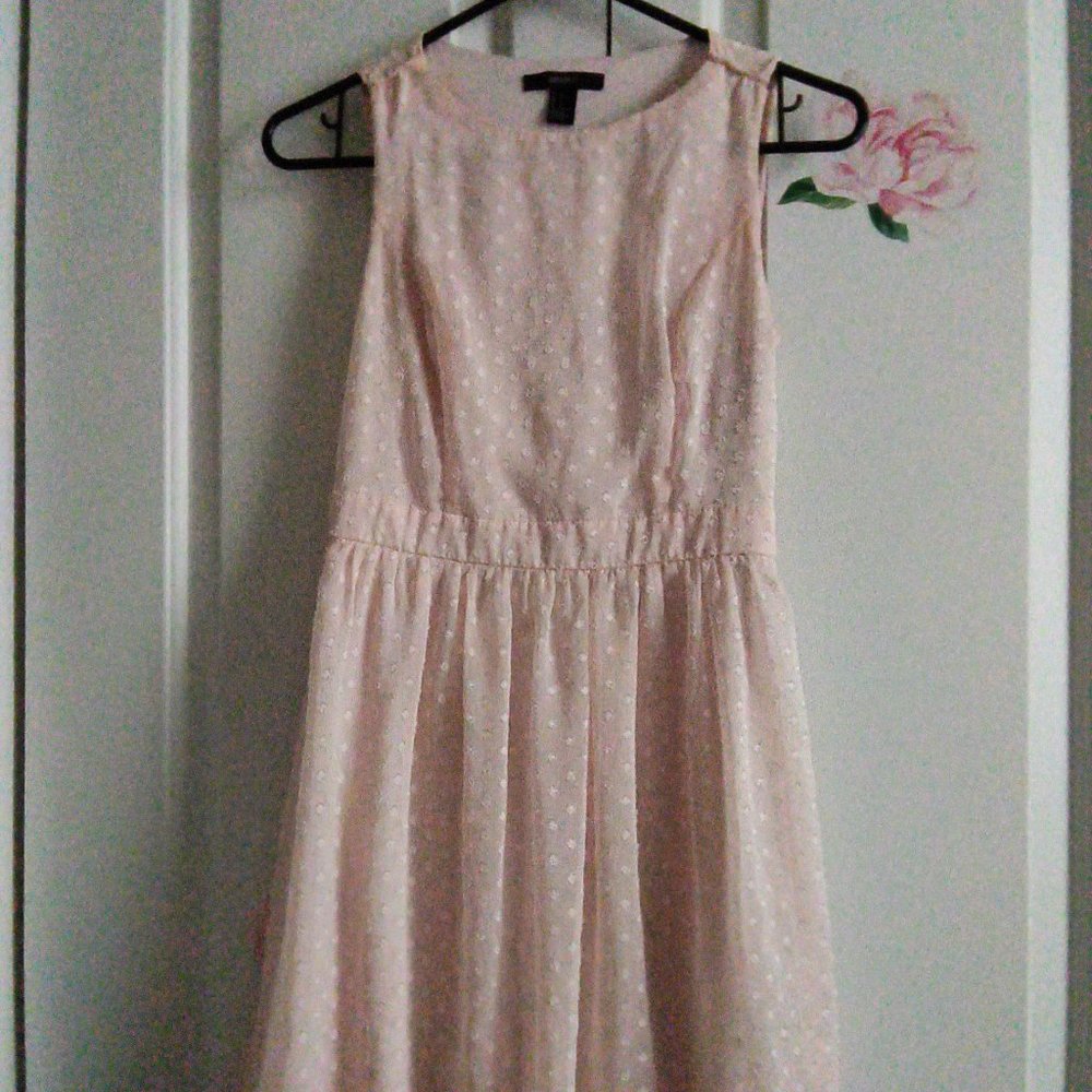 Sleeveless Light Pink Dress